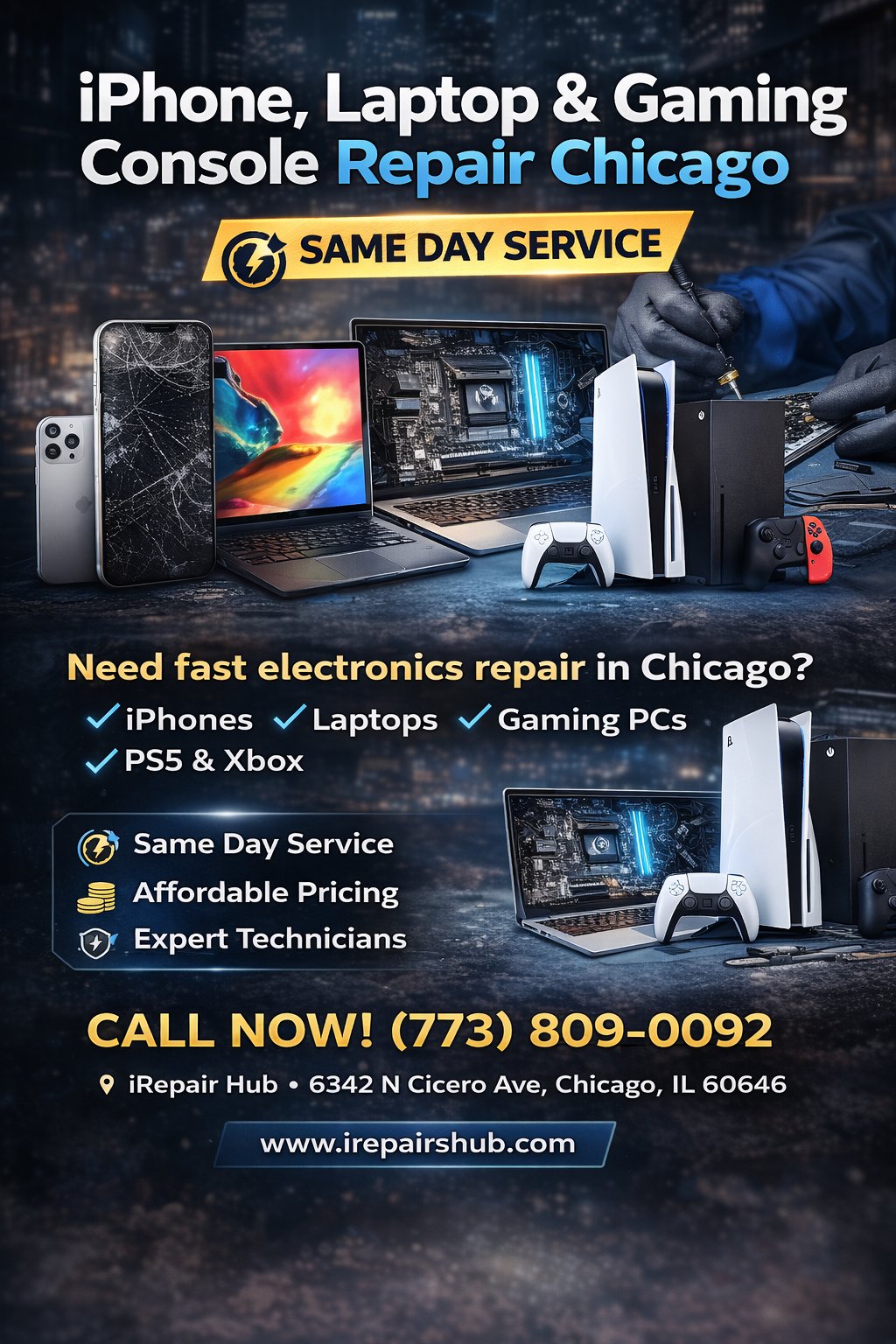 📱 Ultimate Guide to Electronics Repair in Chicago (2026)