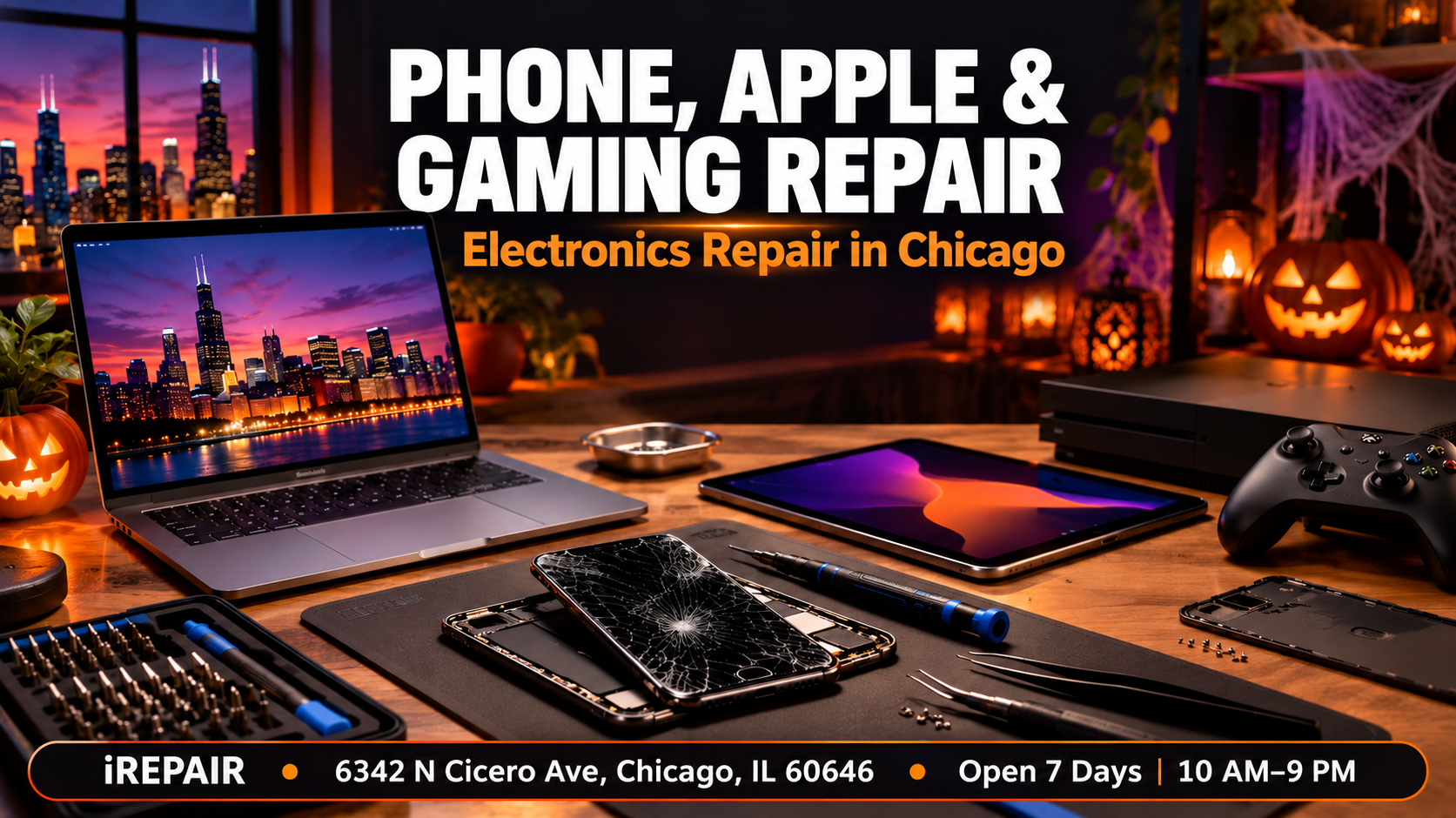 Phone, Apple Device & Gaming Console Repair in Chicago